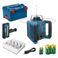 Ротационен лазер BOSCH GRL 300 HV, LR45 + L-BOXX Ротационен лазер BOSCH GRL 300 HV, LR45 + L-BOXX