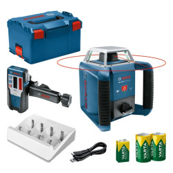 Ротационен лазер BOSCH GRL 400 H + LR1, L-BOXX Ротационен лазер BOSCH GRL 400 H + LR1, L-BOXX