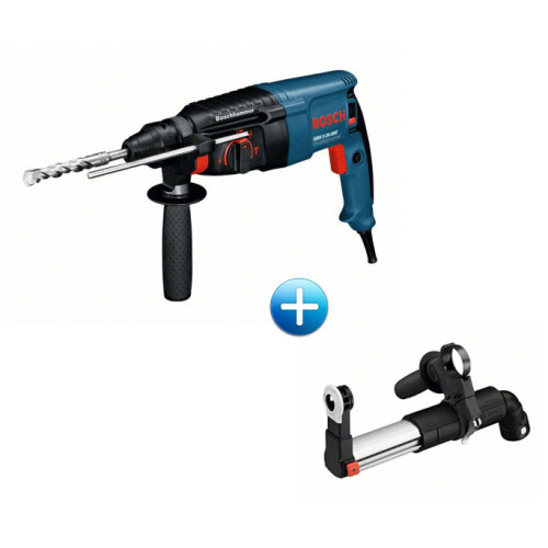 Перфоратор BOSCH GBH 2-26 DRE + приставка за прахоулавяне Перфоратор BOSCH GBH 2-26 DRE + приставка за прахоулавяне