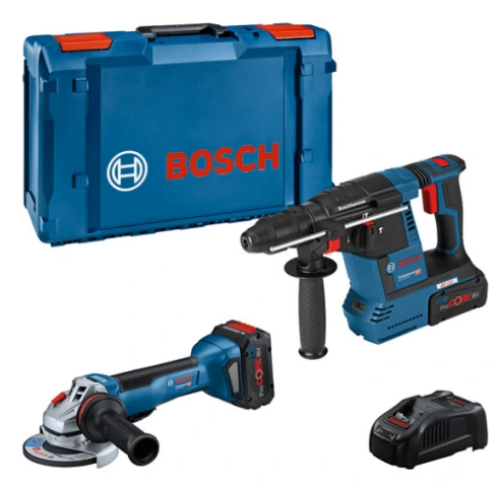 Акумулаторен комплект BOSCH GBH 18V-26 GWS 18V-10 PC 2xPC18V/5,5Ah GAL 1880 XL-BOXX