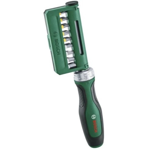 Отвертка с тресчотка BOSCH, 19 части