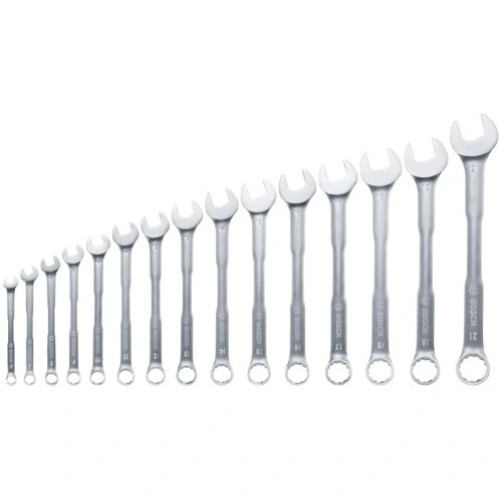 Комплект комбинирани гаечни ключове BOSCH, 15 части Комплект комбинирани гаечни ключове BOSCH, 15 части