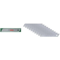 Чупещи се остриета за макетен нож BOSCH, 18 mm 10 броя