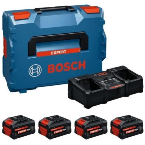 Стартов комплект BOSCH EXPERT 2 x EXBA 18V-55 + 2 x EXBA 18V-80 + EXAL 18V2-320 Стартов комплект BOSCH EXPERT 2 x EXBA 18V-55 + 2 x EXBA 18V-80 + EXAL 18V2-320