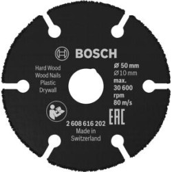 Отрезен диск BOSCH Carbide Multi Wheel 50 x 10 mm