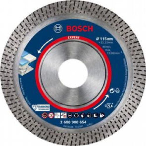 Диамантен диск за рязане BOSCH EXPERT HardCeramic 115 x 22,23 x 1,4 x 10 mm