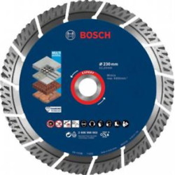 Диамантен диск за рязане BOSCH EXPERT MultiMaterial 230 x 22,23 x 2,4 x 15 mm