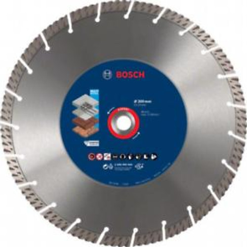 Диамантен диск за рязане BOSCH EXPERT MultiMaterial 300 x 22,23 x 2,8 x 15 mm