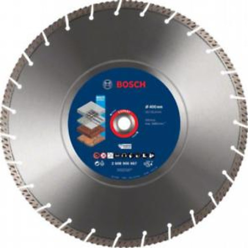 Диамантен диск за рязане BOSCH EXPERT MultiMaterial 400 x 20/25,40 x 3,3 x 12 mm