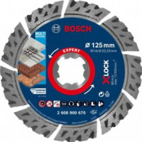 Диамантен диск за рязане BOSCH EXPERT MultiMaterial 125 x 22,23 x 2,4 x 12 mm