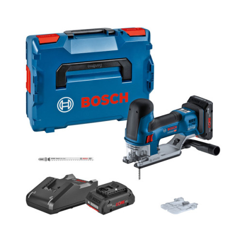 Зеге акумулаторно BOSCH GST 18V-155 SC, 2x4.0 Ah, L-BOXX Зеге акумулаторно BOSCH GST 18V-155 SC, 2x4.0 Ah, L-BOXX