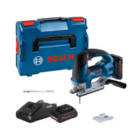 Прободен трион акумулаторен BOSCH GST 18V-155 BC, 2x4.0 Ah, L-BOXX Прободен трион акумулаторен BOSCH GST 18V-155 BC, 2x4.0 Ah, L-BOXX