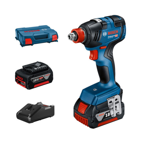 Акумулаторен ударен гайковерт BOSCH GDX 18V-200 4,0 Ah