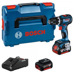 Акумулаторен ударно-пробивен винтоверт BOSCH GSB 18V-90 C 2x5.0Ah