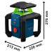Ротационен лазер BOSCH GRL18V-3-31G Set