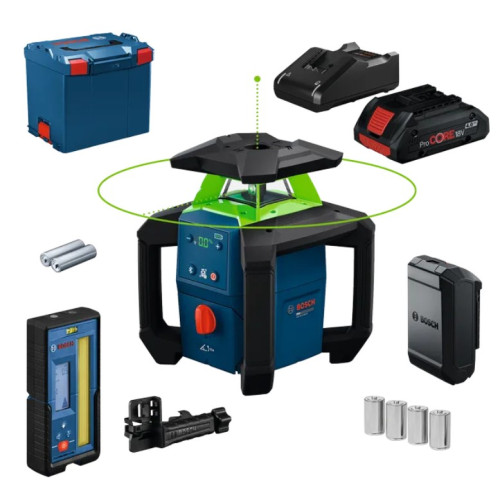 Ротационен лазер BOSCH GRL18V-4-34CVG