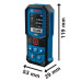 Лазерна ролетка BOSCH GLM 70-32