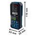 Лазерна ролетка BOSCH 100-36CG