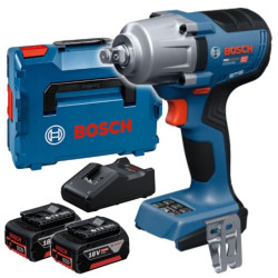 Акумулаторен ударен гайковерт BOSCH PRO GDS 18V-450H - 2х4,0 Ah + Куфар