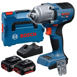 Акумулаторен ударен гайковерт BOSCH PRO GDS 18V-450P - 2x5,0 Ah + Куфар