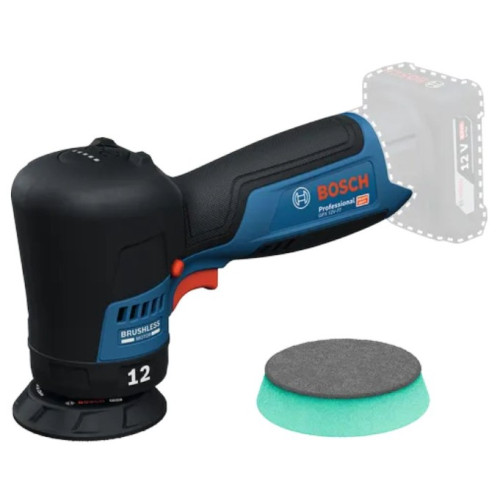 Акумулаторна ексцентърна полирмашина Bosch PRO GPX 12V-77 Solo
