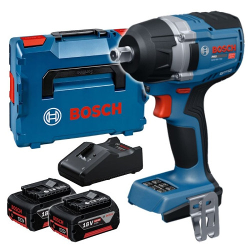 Акумулаторен ударен гайковерт BOSCH PRO GDS 18V-750 - 2x5,0 Ah + Куфар