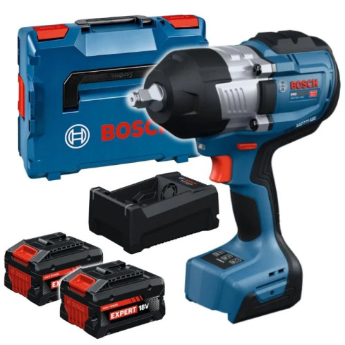 Акумулаторен ударен гайковерт BOSCH PRO GDS 18V-1400 - 2x8,0 Ah + Куфар
