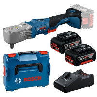Акумулаторен ъглов ударен гайковерт BOSCH GRS 18V-330 2x4,0 Ah + Куфар