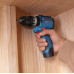 Акумулаторен ударен винтоверт BOSCH GSB 12V-31 2x2,0 Ah + чанта + комплект битове 25 части