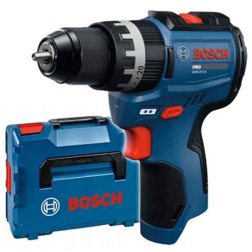Акумулаторен ударен винтоверт BOSCH GSB 12V-31 Solo + Куфар