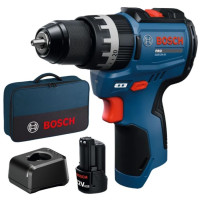 Акумулаторен ударен винтоверт BOSCH GSB 12V-31 1x2,0 Ah + чанта