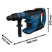 Акумулаторен перфоратор BOSCH GBH18V-40 Solo + Куфар