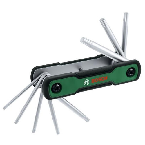 Сгъваем комплект ключове BOSCH TORX