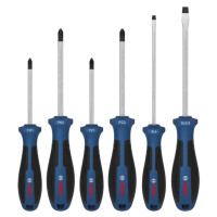 Комплект отвертки BOSCH PRO 1600A039PH, PH, PZ, SL, 6 части