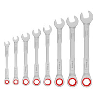 Комплект звездогаечни ключове с тресчотка Bosch 1600A03AG5, 8 - 19 mm, 8 части