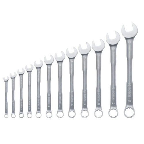 Комплект звездогаечни ключове Bosch 1600A03AH4, 6 - 19 мм, 12 броя