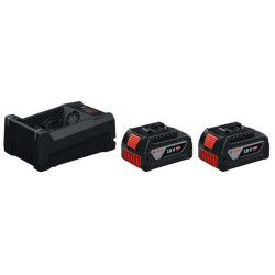 Стартов комплект BOSCH 2 x GBA 18V 5.0 Ah + GAL 12V/18V-80