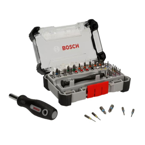 Комплект прецизни битове BOSCH, 42 части