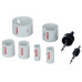 Комплект биметални боркорони Bosch HSS, Ø 20 - 68 mm, 9 части Комплект биметални боркорони Bosch HSS, Ø 20 - 68 mm, 9 части