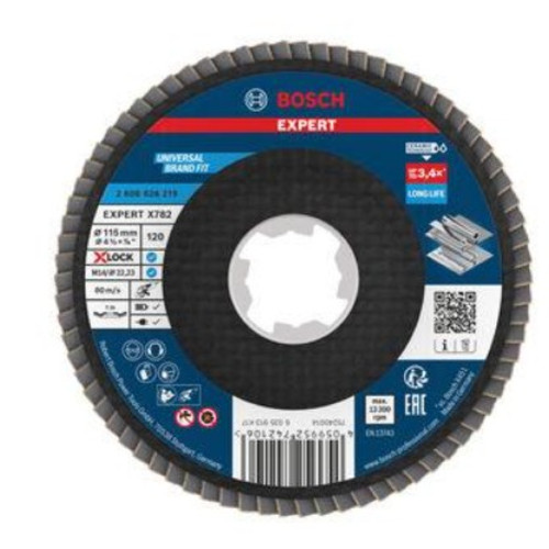 Ламелен диск BOSCH EXPERT X782 прав 115 mm G120 X-Lock
