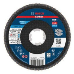 Ламелен диск BOSCH EXPERT X782 скосен 125 mm G40 X-Lock Ламелен диск BOSCH EXPERT X782 скосен 125 mm G40 X-Lock