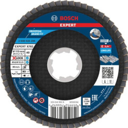 Ламелен диск BOSCH EXPERT X782 скосен 125 mm G40 Trimmable X-Lock Ламелен диск BOSCH EXPERT X782 скосен 125 mm G40 Trimmable X-Lock