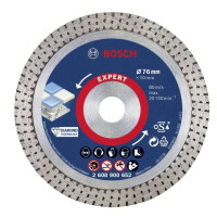 Диамантен диск за рязане BOSCH EXPERT HardCeramic 76 x 10 x 1,5 x 10 mm Диамантен диск за рязане BOSCH EXPERT HardCeramic 76 x 10 x 1,5 x 10 mm