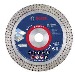 Диамантен диск за рязане BOSCH EXPERT HardCeramic 76 x 10 x 1,5 x 10 mm Диамантен диск за рязане BOSCH EXPERT HardCeramic 76 x 10 x 1,5 x 10 mm