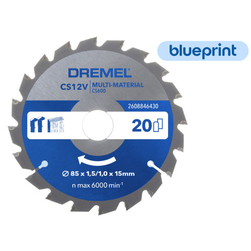 Диск за циркуляр DREMEL Blueprint Multi-Material CS600