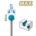 Сферичен фрезер за резбоване DREMEL MAX 9951