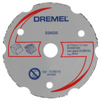 Универсален карбиден диск за рязане DREMEL DSM500