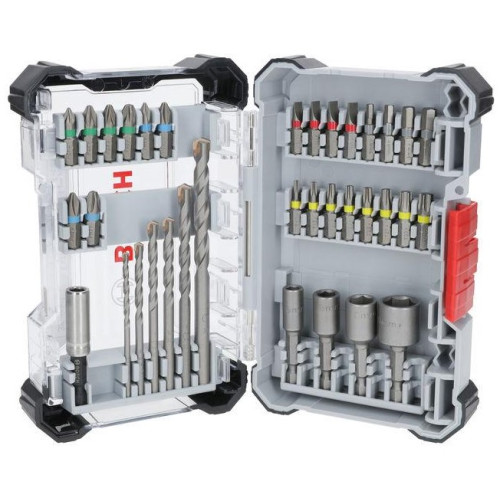 Комплект битове BOSCH Extra Hard и свредла CYL-3, 35 части