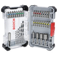 Комплект битове BOSCH Extra Hard и свредла Metal HSS, 35 части