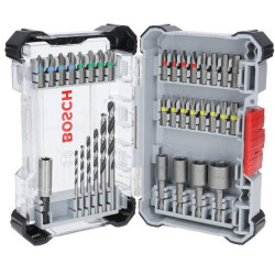 Комплект битове BOSCH Extra Hard и свредла Metal HSS, 35 части